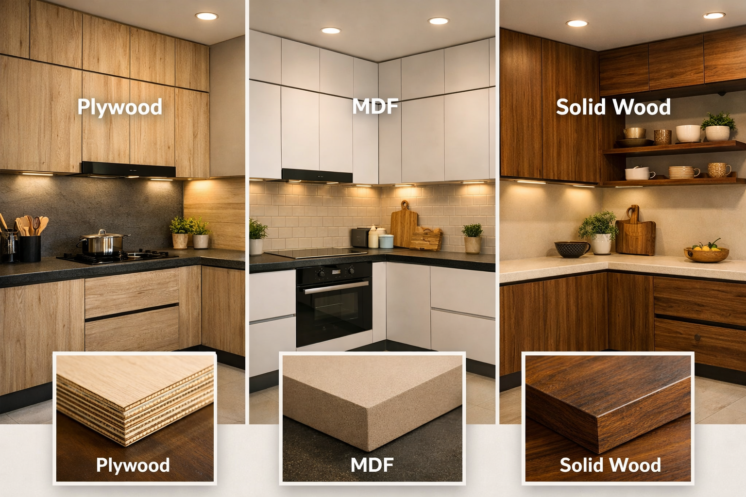 Choosing the Right Materials for Your Cabinets: A Complete Interior Design Guide